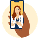 blood sugar monitor illustration